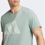 adidas Run It Erkek Yeşil Koşu T-Shirt