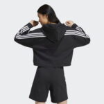 adidas Future Icons 3-Stripes Kadın Siyah Günlük Sweatshirt