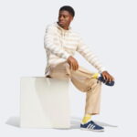 adidas Knitted Originals Erkek Krem Hoodie