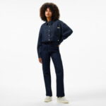 Calvin Klein Oversized Denim Kadın Lacivert Gömlek