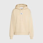 Calvin Klein Jeans Kadın Bej Hoodie