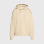 Calvin Klein Jeans Kadın Bej Hoodie