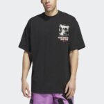 adidas Anthony Edwards Graphic Erkek Renkli T-Shirt
