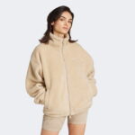 ژاکت سبز زنانه آدیداس Essential Teddy Jkt - تصویر 14