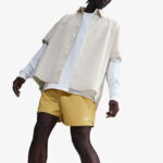 Nike Club Flow Erkek Sarı Şort