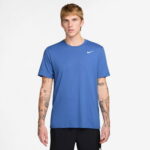 Nike Dri-Fit Erkek Mavi T-Shirt
