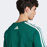 adidas Codes Collegiate Linear Graphic Erkek Yeşil T-Shirt