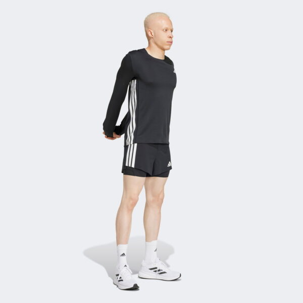 Adidas Adizero Erkek Siyah Koşu T-Shirt