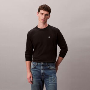 Calvin Klein Easy Monogram Erkek Siyah T-Shirt