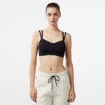 Nike Dri-FIT Alate Trace Kadın Siyah Bra