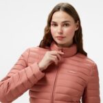 Calvin Klein Super Padded Packable Kadın Turuncu Ceket