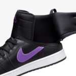 Jordan Air 1 Hi FlyEase Erkek Siyah Spor Ayakkabı