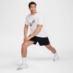 Nike Dri-Fit Gym Erkek Beyaz T-Shirt