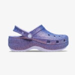Crocs Platform Irid Glitter Clog Kadın Mor Terlik