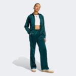 adidas Velvet Track Top Kadın Yeşil Eşofman Üstü