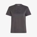 Calvin Klein Regular Kadın Gri T-Shirt