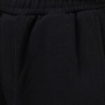 Calvin Klein French Terry Badge Logo Kadın Siyah Eşofman Altı