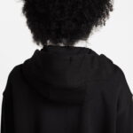 Nike Sportswear Phoenix Fleece Oversize Hoodie Kadın Siyah Eşofman Üstü
