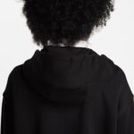 Nike Sportswear Phoenix Fleece Oversize Hoodie Kadın Siyah Eşofman Üstü