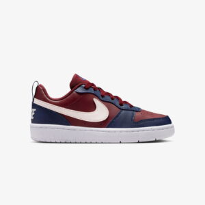 Nike Court Borough Low Recraft Genç Çocuk Bordo Spor Ayakkabı