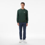 Calvin Klein Terry Badge Erkek Yeşil Sweatshirt