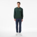 Calvin Klein Terry Badge Erkek Yeşil Sweatshirt