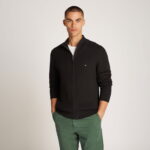 Tommy Hilfiger Erkek Siyah Triko