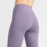 Nike Dri-Fit Universa Kadın Mor Tayt