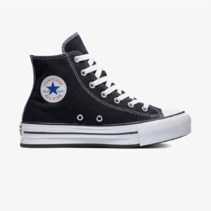 Converse Chuck Taylor All Star Eva Lift Genç Siyah Platform Sneaker