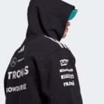 adidas Mercedes Amg Petronas Formula One Team Erkek Siyah Motorsport Sweatshirt