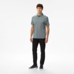 Calvin Klein Supima Erkek Gri Polo