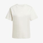 adidas Essentials Small Logo Cotton Kadın Bej T-Shirt