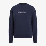 Calvin Klein Hero Logo Kadın Mavi Sweatshirt