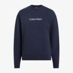 Calvin Klein Hero Logo Kadın Mavi Sweatshirt