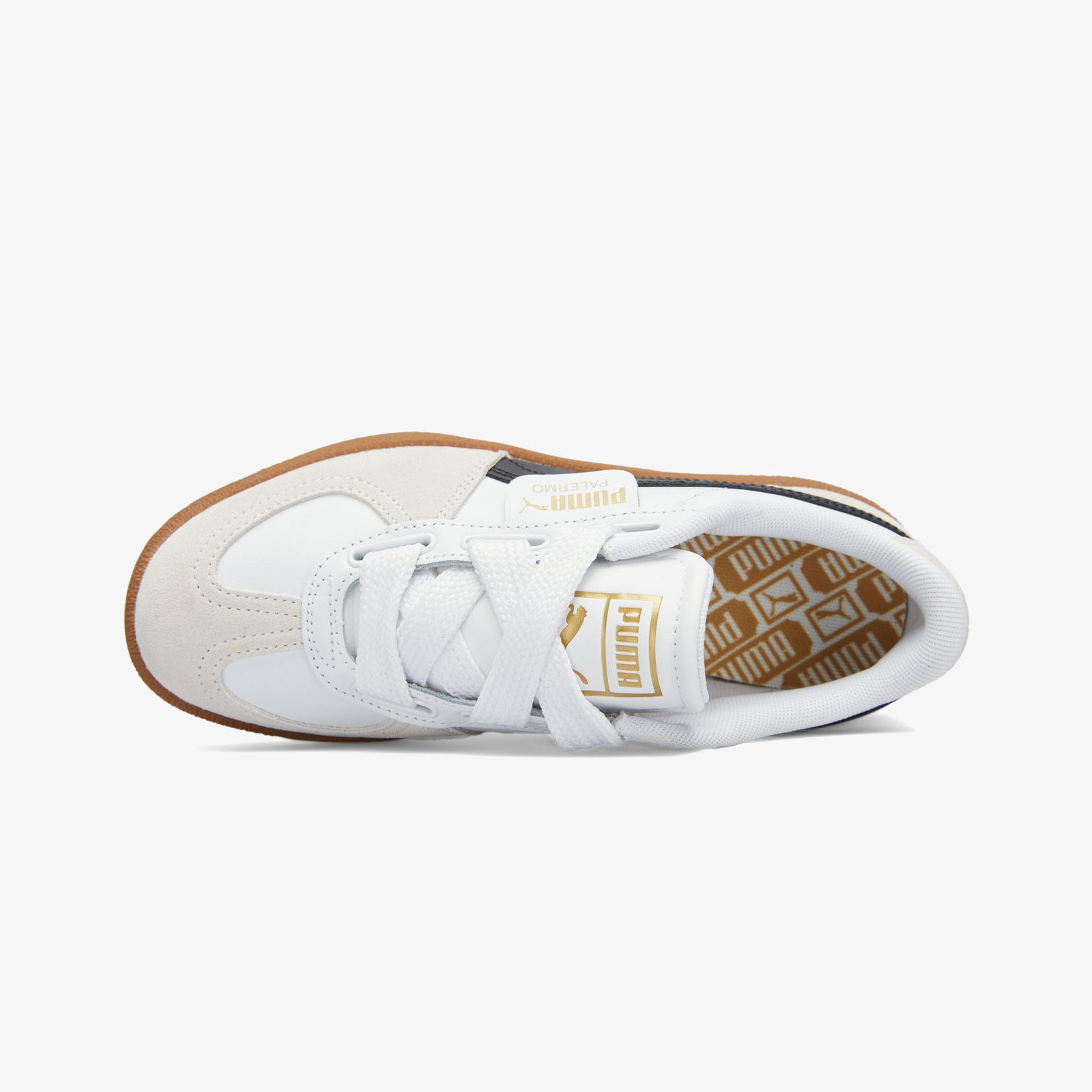 253E8A73-03Ae-40B7-Aea6-Fce68Ff45D91_Size2000X2000_Cropcenter Puma Palermo Wide Lace Sd Kadın Beyaz Spor Ayakkabı