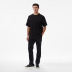 شلوار مشکی مردانه پنبه ای کششی پنبه ای باریک Calvin Klein - تصویر 14