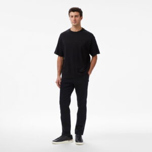 Calvin Klein Slim Cotton Stretch Chino Trouse Erkek Siyah Pantolon