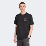 adidas Manchester United Terrace Icons Graphic Erkek Siyah T-Shirt