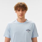 Tommy Hilfiger Monotype All American Erkek Mavi T-Shirt