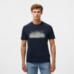 Boss Te Injungle Erkek Lacivert T-Shirt