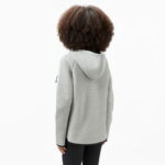 Nike Sportswear Tech Fleece Windrunner Kadın Gri Sweatshirt