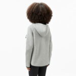 Nike Sportswear Tech Fleece Windrunner Kadın Gri Sweatshirt