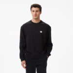 Calvin Klein Terry Badge Erkek Yeşil Sweatshirt