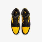 Jordan Air 1 Mid SE Erkek Siyah Spor Ayakkabı