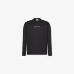 Calvin Klein Standard Logo Crew Erkek Siyah T-Shirt