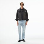 Calvin Klein 90S Fog Trucker Erkek Siyah Ceket