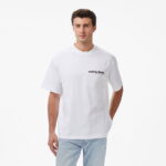 Calvin Klein Bauhaus Grap Erkek Beyaz T-Shirt