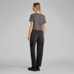 Calvin Klein Liquid Cropped Kadın Gri T-Shirt