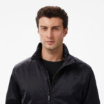 Calvin Klein Padded Harrington Erkek Siyah Ceket