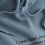 Calvin Klein Jeans Erkek Mavi Sweatshirt